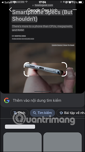Khoanh vùng tìm kiếm