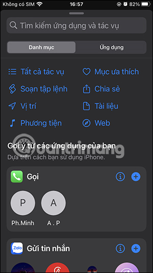 Tìm kiếm tác vụ