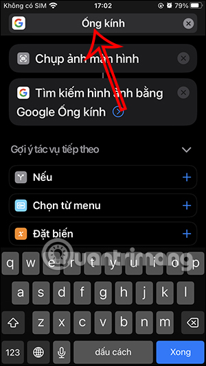 Phím tắt Circle to Search