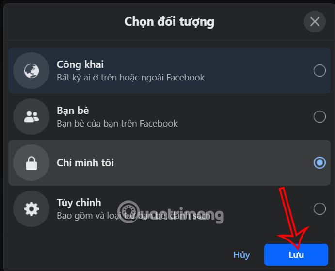 Ẩn like Fanpage Facebook