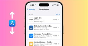 Hướng dẫn thay đổi gói đăng ký ứng dụng trên App Store