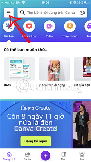 Tùy chỉnh Canva