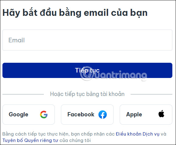 Đăng nhập tài khoản Opera