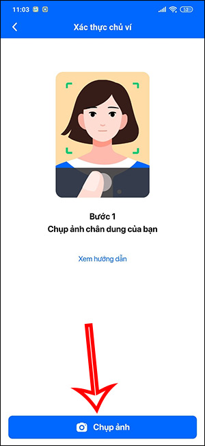 Thông tin xác thực chủ ví ZaloPay