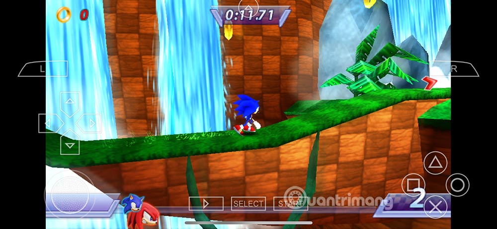 Giao diện game PSP trên PPSSPP iPhone