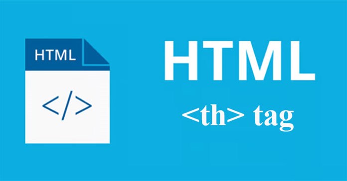 Thẻ HTML <th>