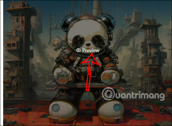 Xem hình ảnh trên AI Up House