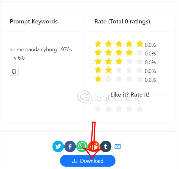 Tải ảnh trên AI Up House