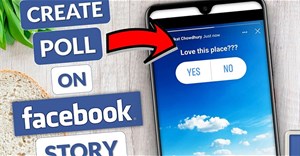 Hướng dẫn tạo bình chọn trên Story Facebook