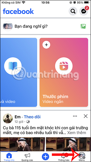 Tùy chọn Fanpage Facebook