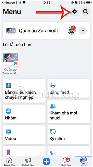 Cài đặt Fanpage Facebook