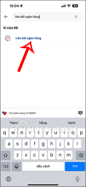 Liên kết VNPAY với ngân hàng