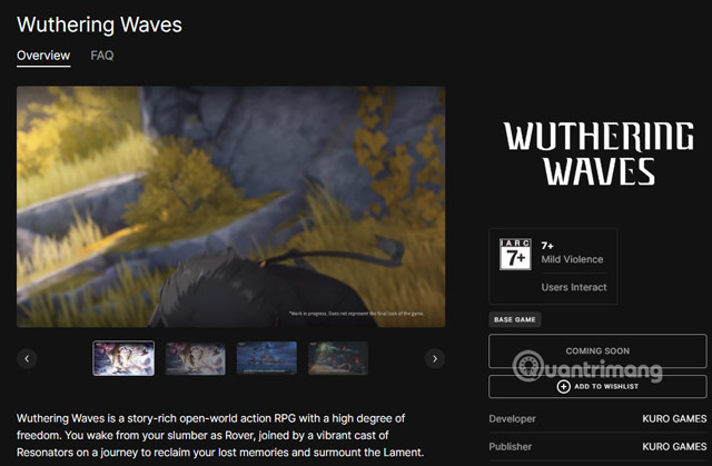 wuthering waves pc
