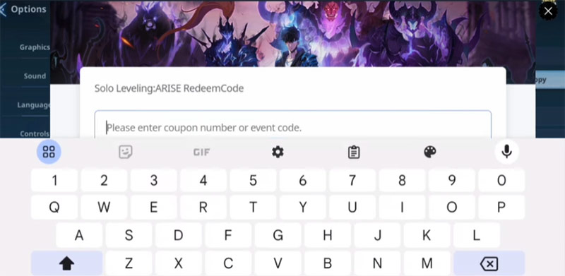 giftcode Solo Leveling Arise mới nhất