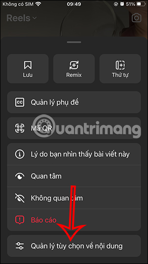 Quản lý nội dung trên Instagram