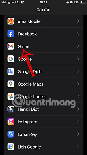 Ứng dụng Gmail