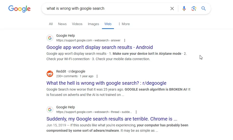 Cách tắt Google AI Overview trong Search
