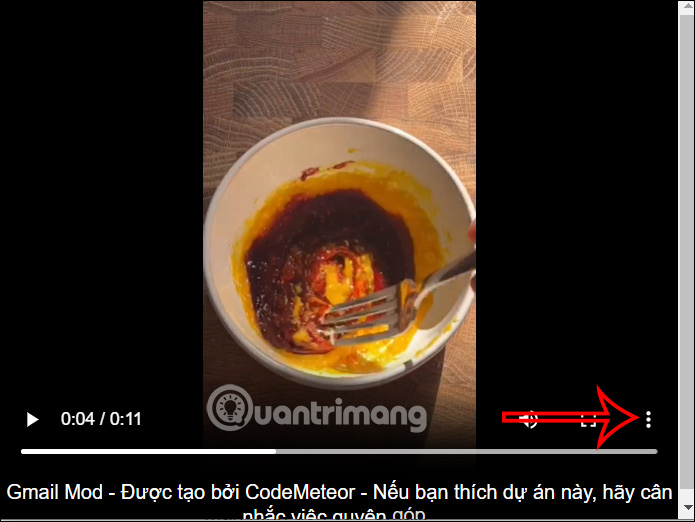 Gmail Mod xem video trong Gmail
