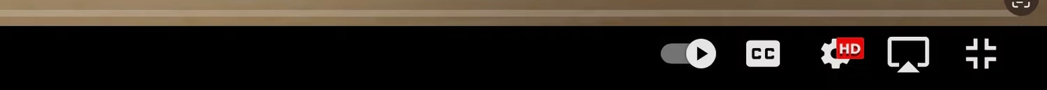 Nút macOS AirPlay trong trình phát đa phương tiện