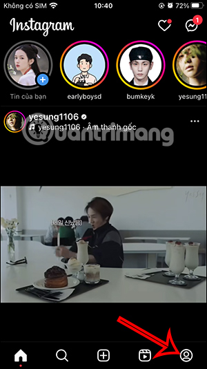 Hồ sơ Instagram
