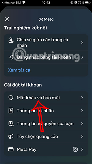Bảo mật tài khoản Instagram