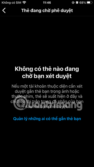 Bài đăng tag tên trên Instagram