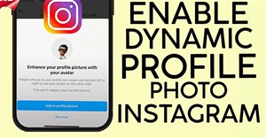 Hướng dẫn tạo ảnh đại diện động 2 mặt trên Instagram