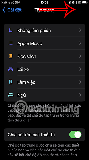 Thêm chế độ