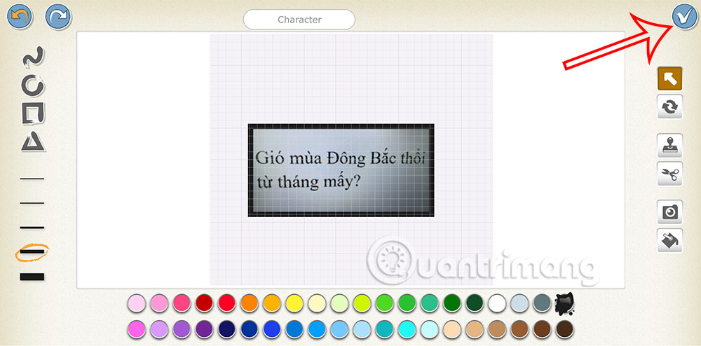 Lưu câu hỏi trong ScratchJR