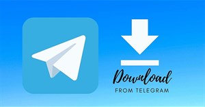 Hướng dẫn download nhiều ảnh cùng lúc trên Telegram