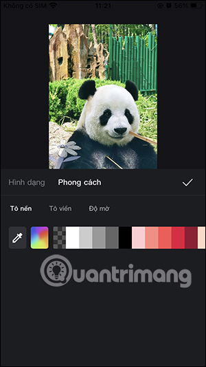 Chỉnh giao diện của hình ảnh trên CapCut