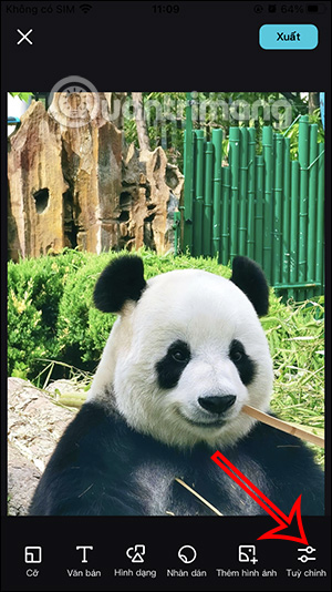 Công cụ chỉnh sửa ảnh trên CapCut