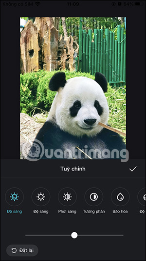 Tùy chỉnh hình ảnh trên CapCut