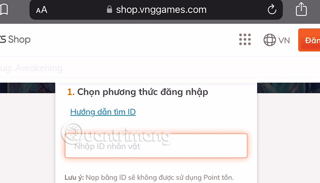 code vo hon dai luc