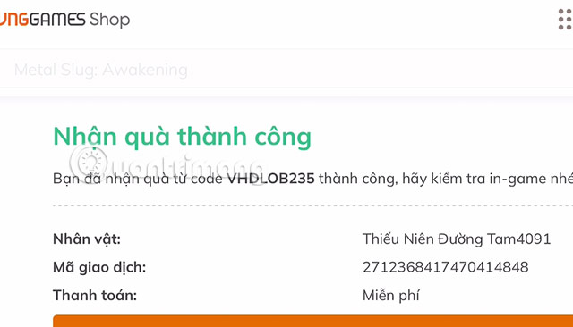 giftcode vo hon dai luc