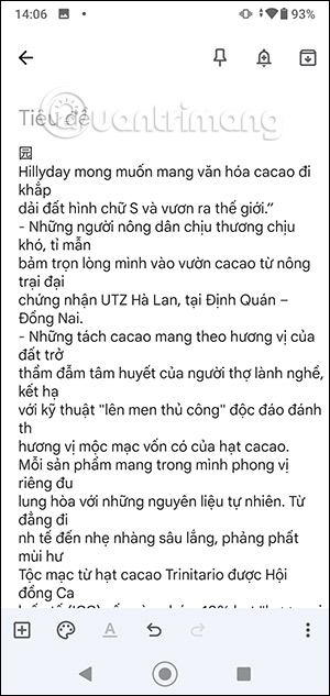 Chuyển chữ thành văn bản