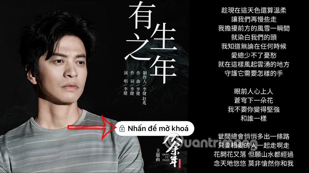 Mở khóa màn hình video YouTube