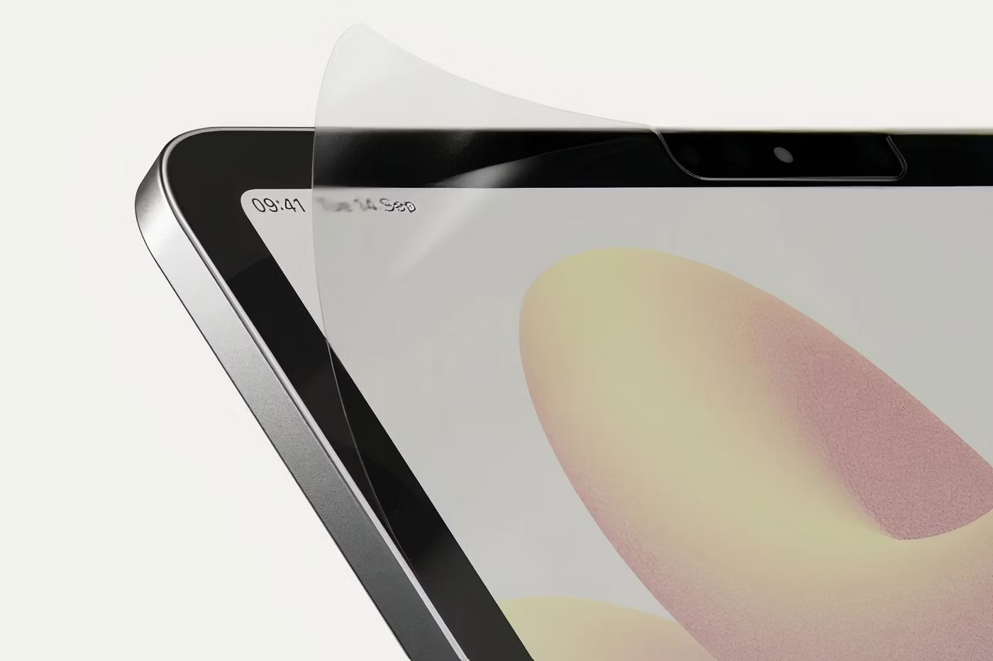 Miếng dán bảo vệ màn hình giống như giấy trên iPad Pro