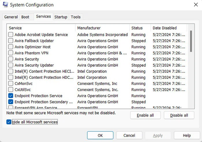 Cấu hình hệ thống Windows 11