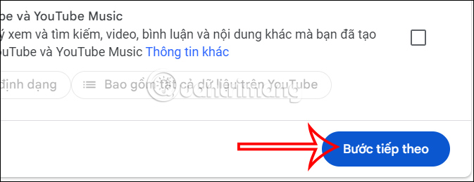Chuyển sang bước tiếp theo