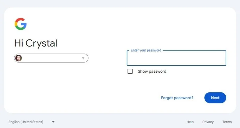 Trang đăng nhập tài khoản Google giúp ngăn chặn các lưu lượng truy cập bất thường vào mạng máy tính do lỗi Google.