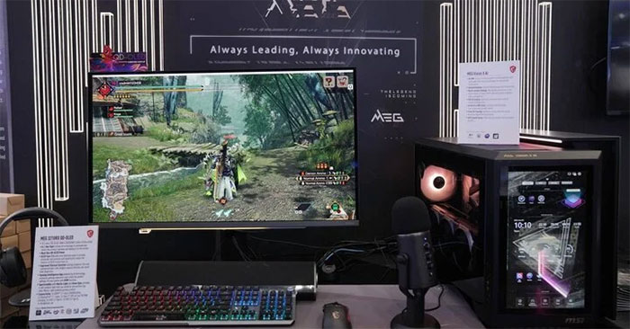 MSI đã trình làng màn hình chơi game AI đầu tiên trên thế giới MEG 321URX