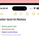 Cách tô màu ghi chú trên iOS 18 rất đơn giản