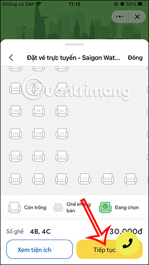 Số tiền cần trả