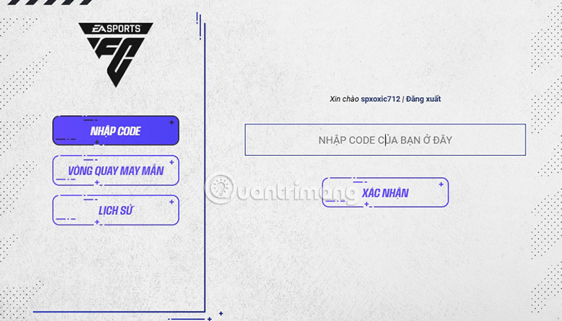 giftcode fc online