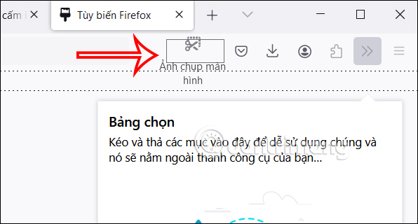 Công cụ chụp ảnh màn hình trên Firefox