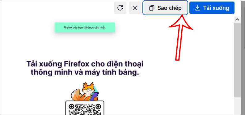 Chụp ảnh toàn trang trên Firefox