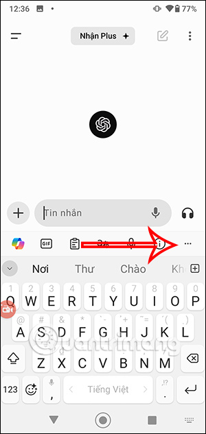 Tùy chỉnh bàn phím SwiftKey