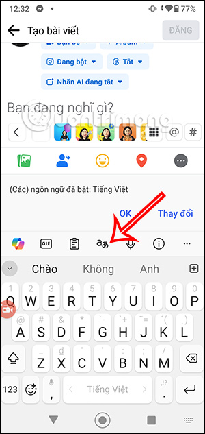 Dịch thuật tại SwiftKey