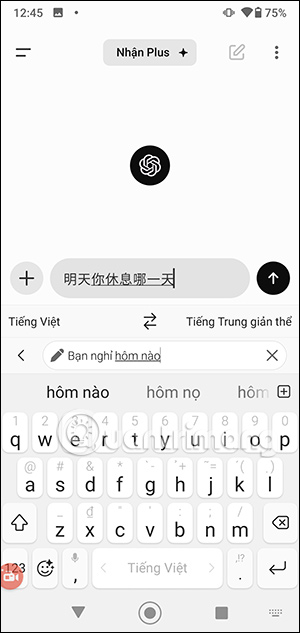 Chuyển nội dung ngôn ngữ